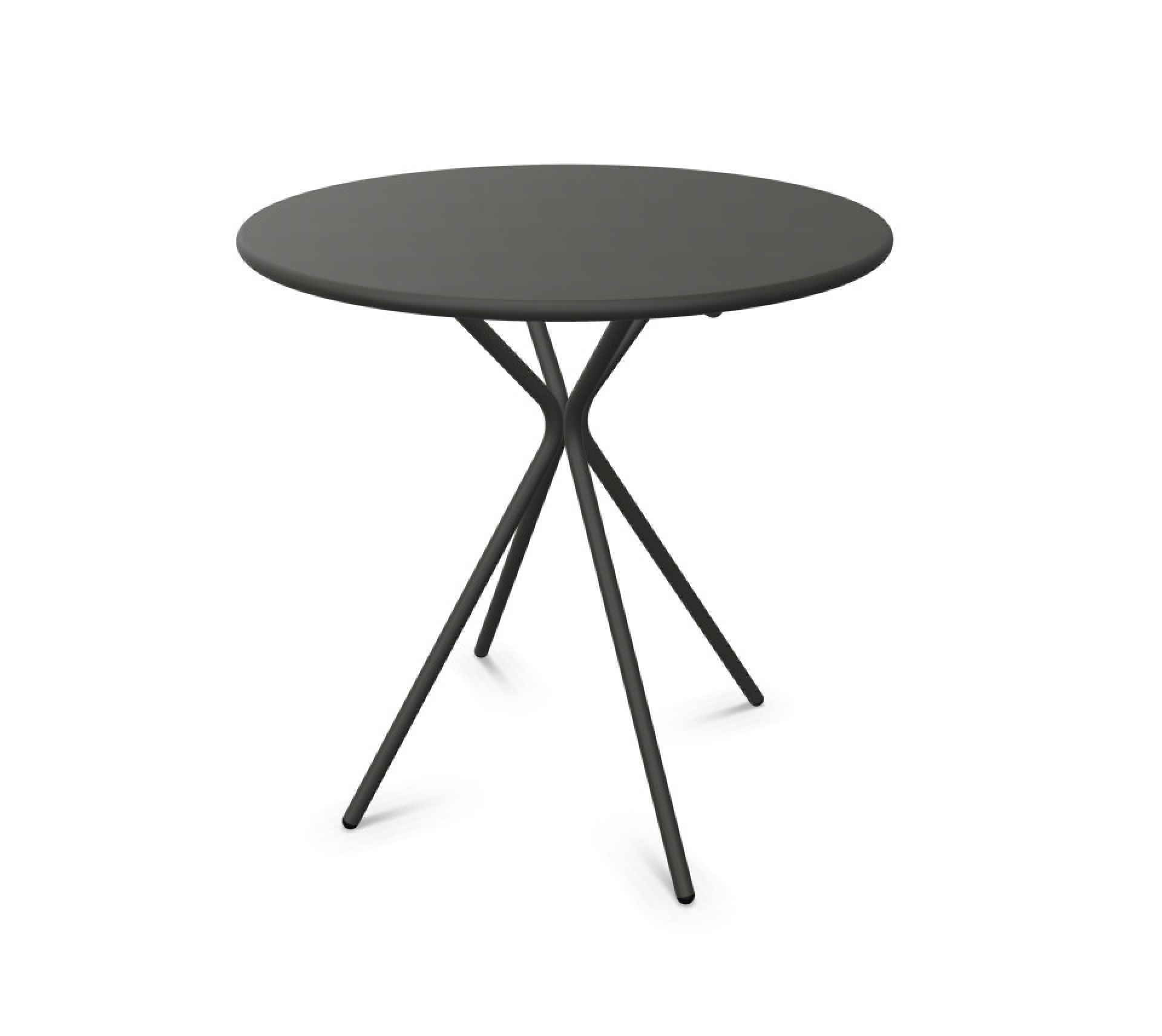 Crona Steel Bistrotisch Kreis Outdoor Brunner